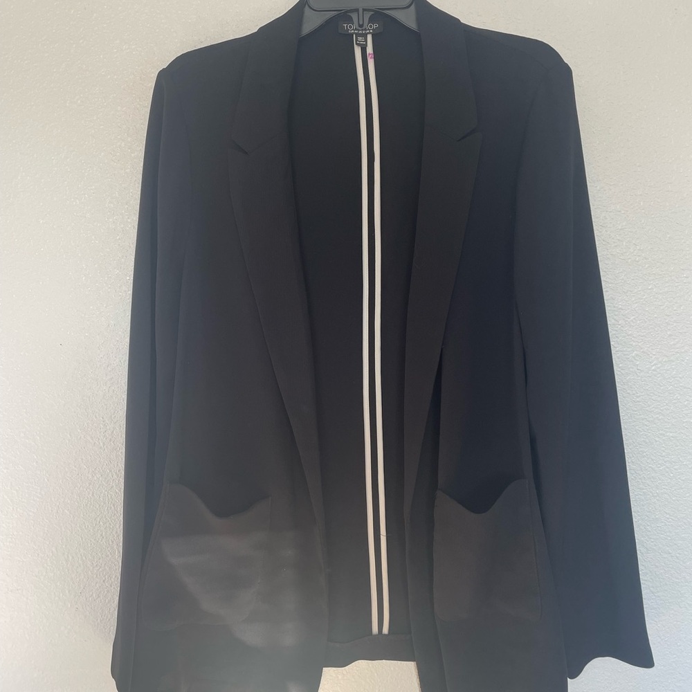 Topshop Classic Black Blazer